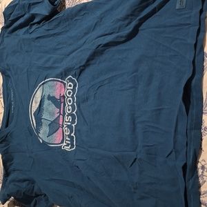 NWOT Life is Good Tee